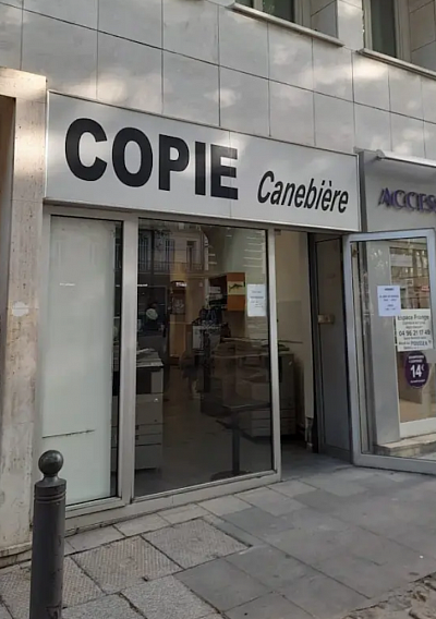 Impression Canebière Marseille